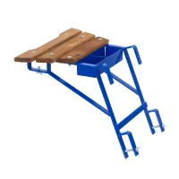 Ladder muurafhouder Blauw (sport 30 mm)